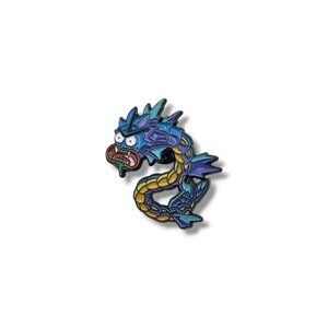 Rick & Morty × Pokémon Gyarados Brooch/Pin